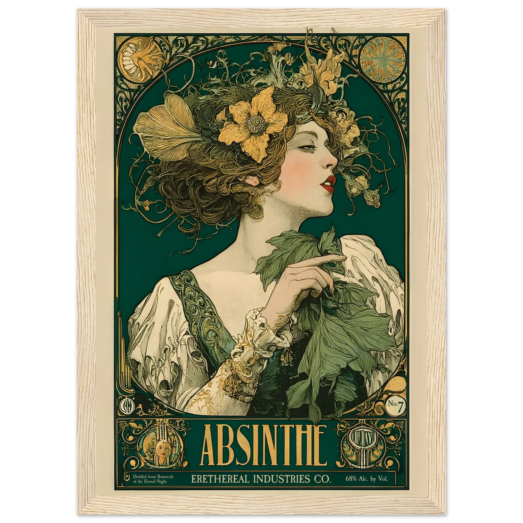 L’Absinthe d’Ombre - Poster & Framed Print - Image 10