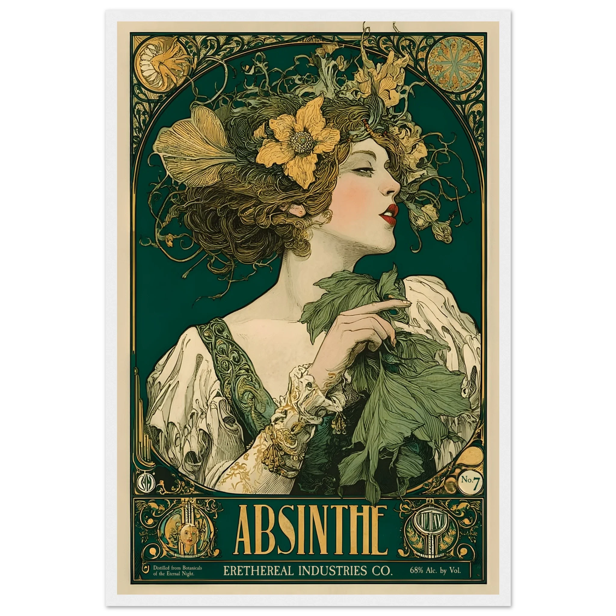 L’Absinthe d’Ombre - Poster & Framed Print - Image 11
