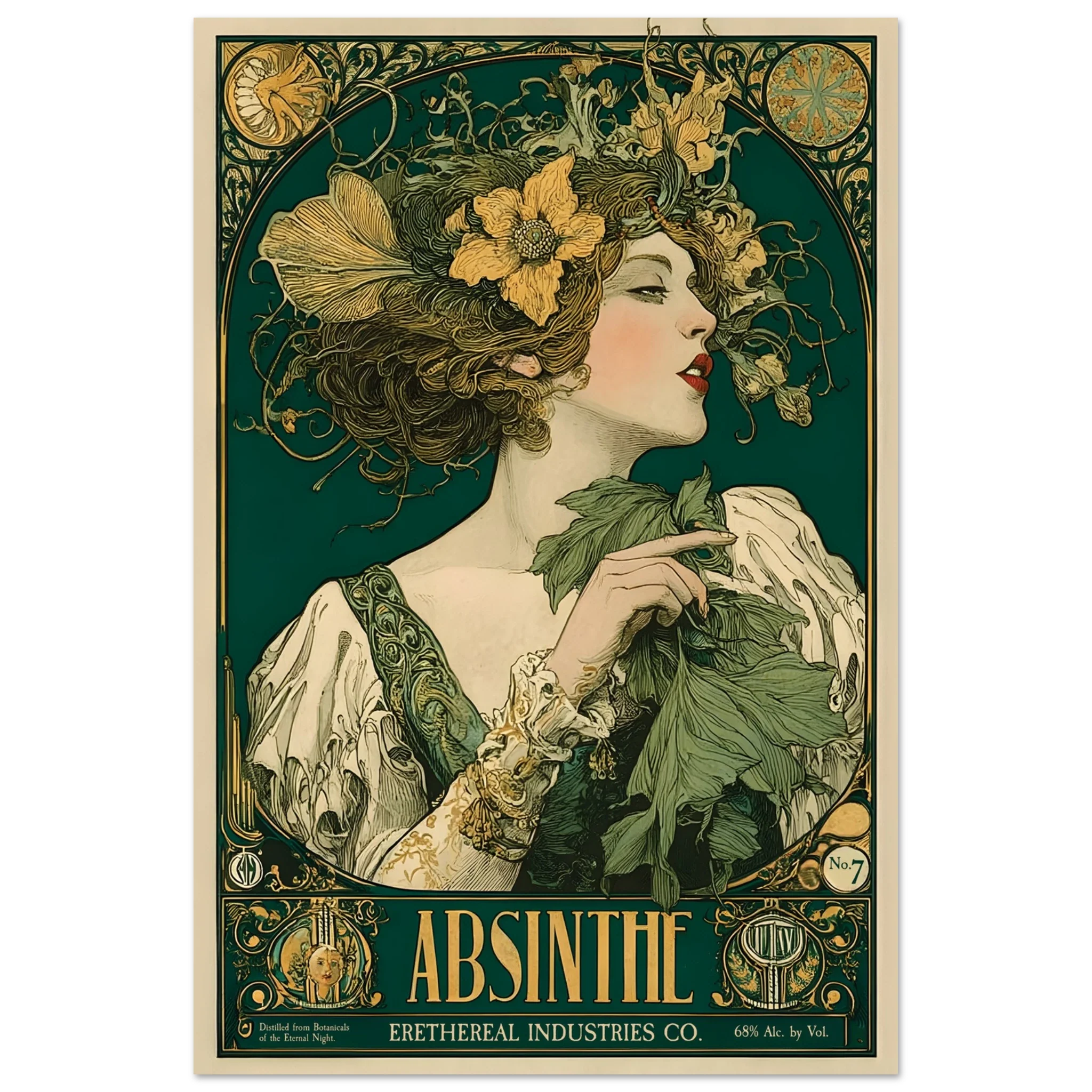 L’Absinthe d’Ombre - Poster & Framed Print - Image 12