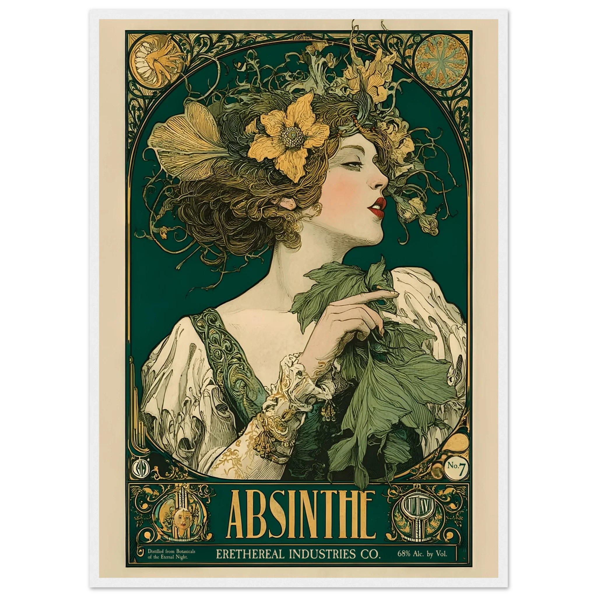 L’Absinthe d’Ombre - Poster & Framed Print - Image 13