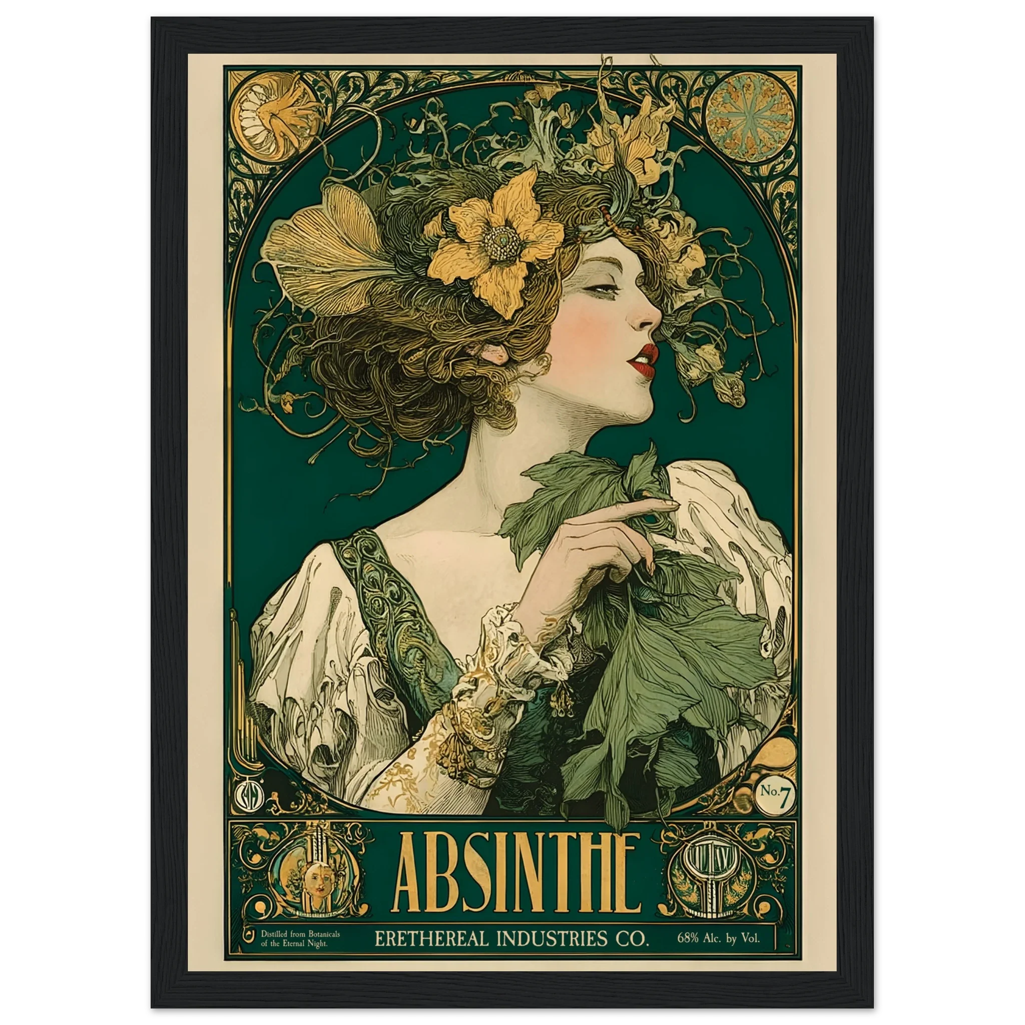 L’Absinthe d’Ombre - Poster & Framed Print - Image 15