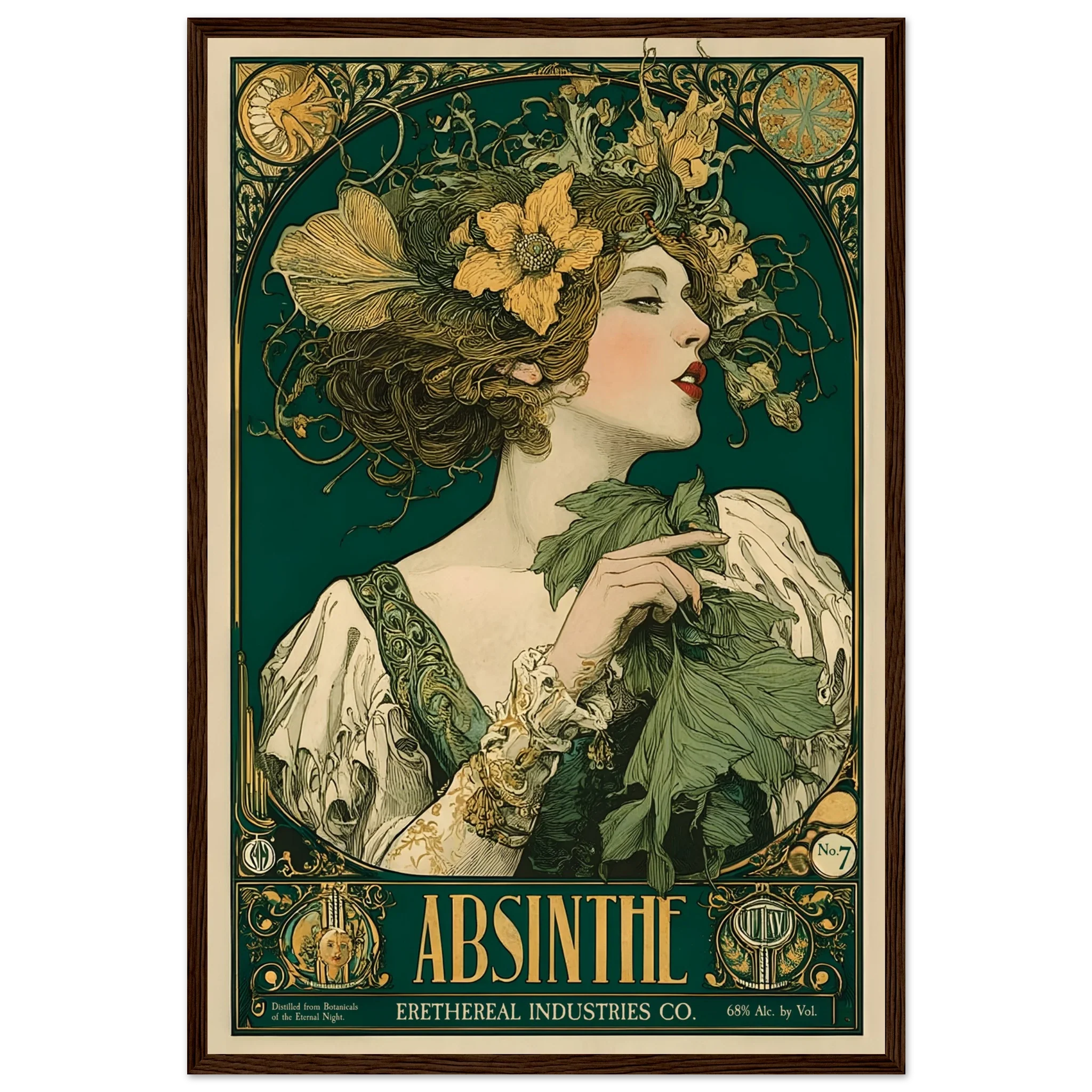 L’Absinthe d’Ombre - Poster & Framed Print - Image 19