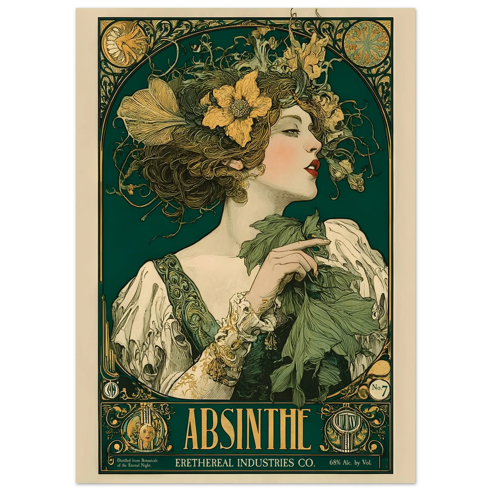 L’Absinthe d’Ombre - Poster & Framed Print - Image 26