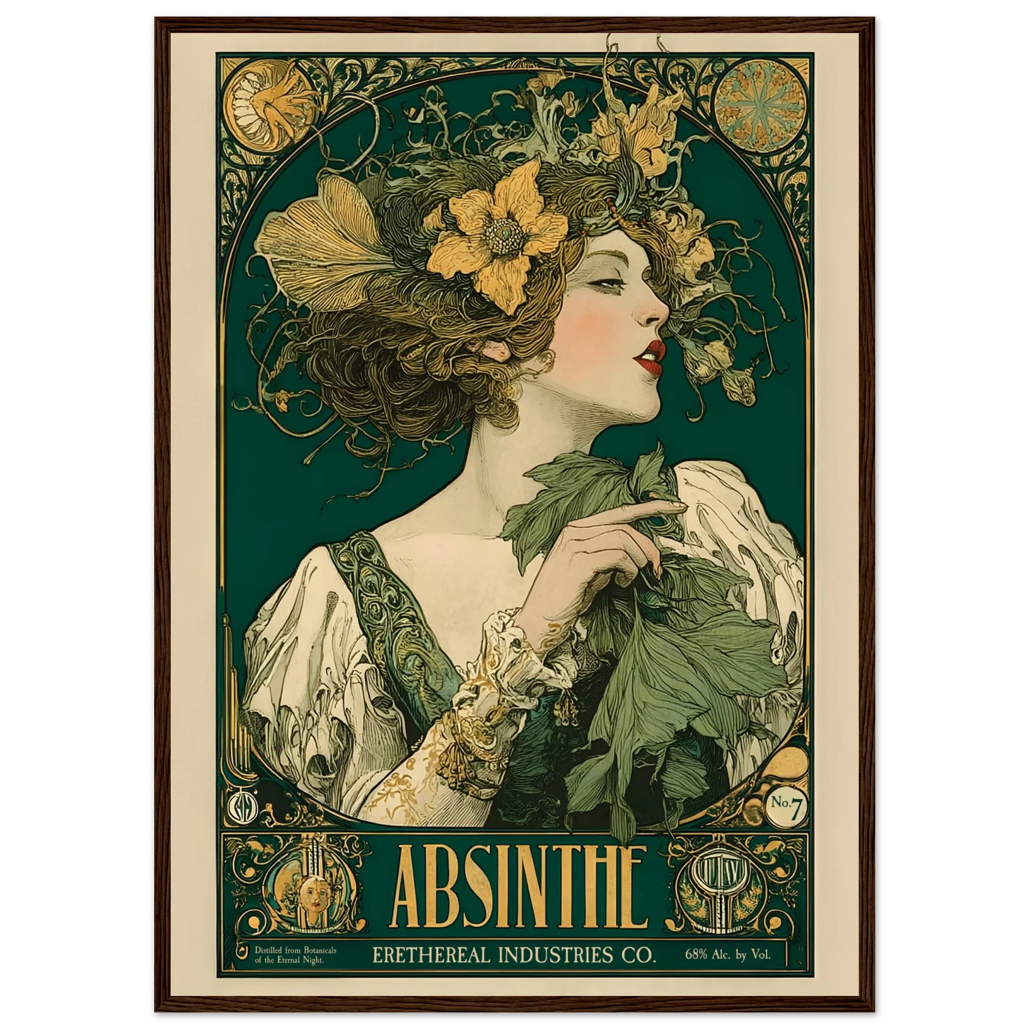 L’Absinthe d’Ombre - Poster & Framed Print - Image 29