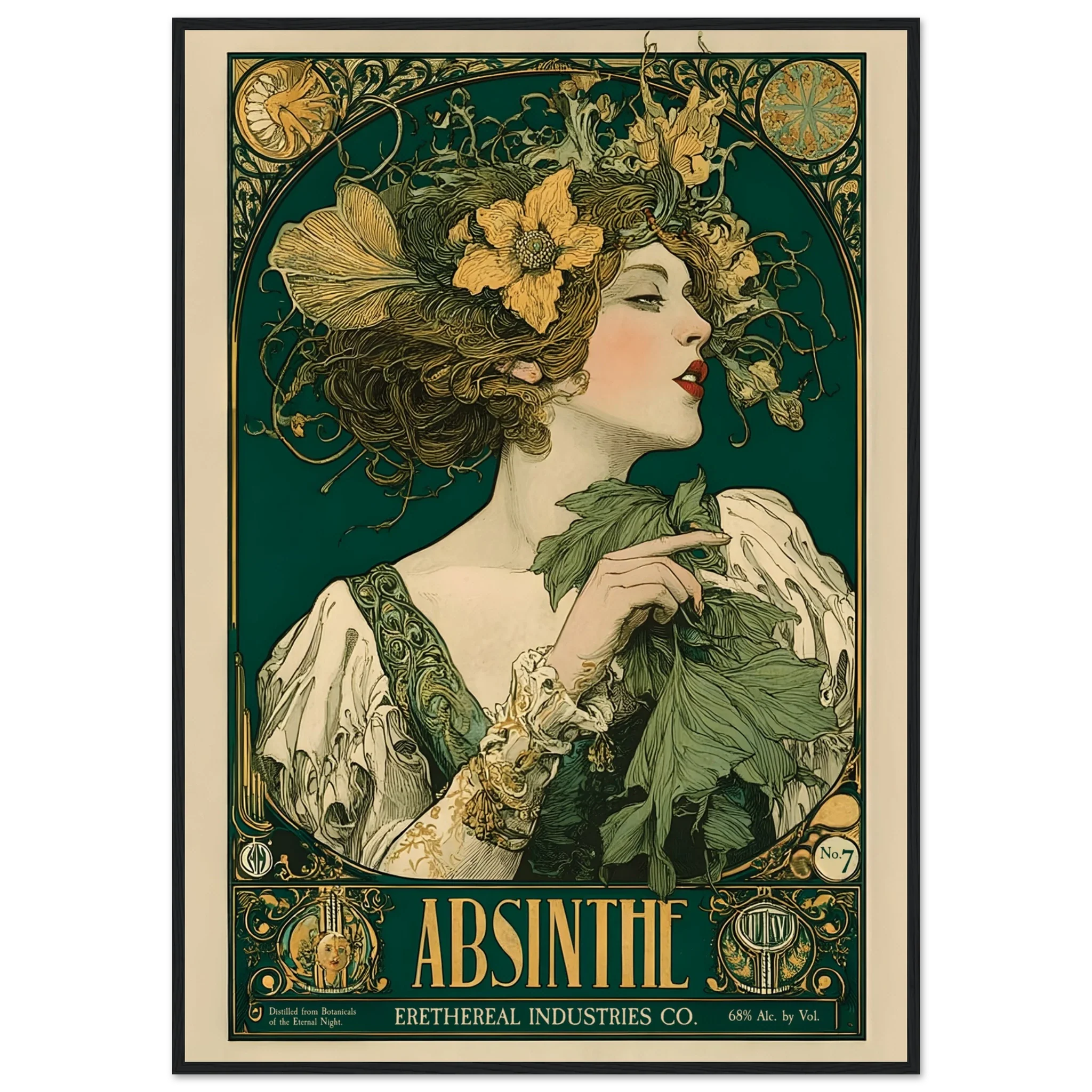 L’Absinthe d’Ombre - Poster & Framed Print - Image 33