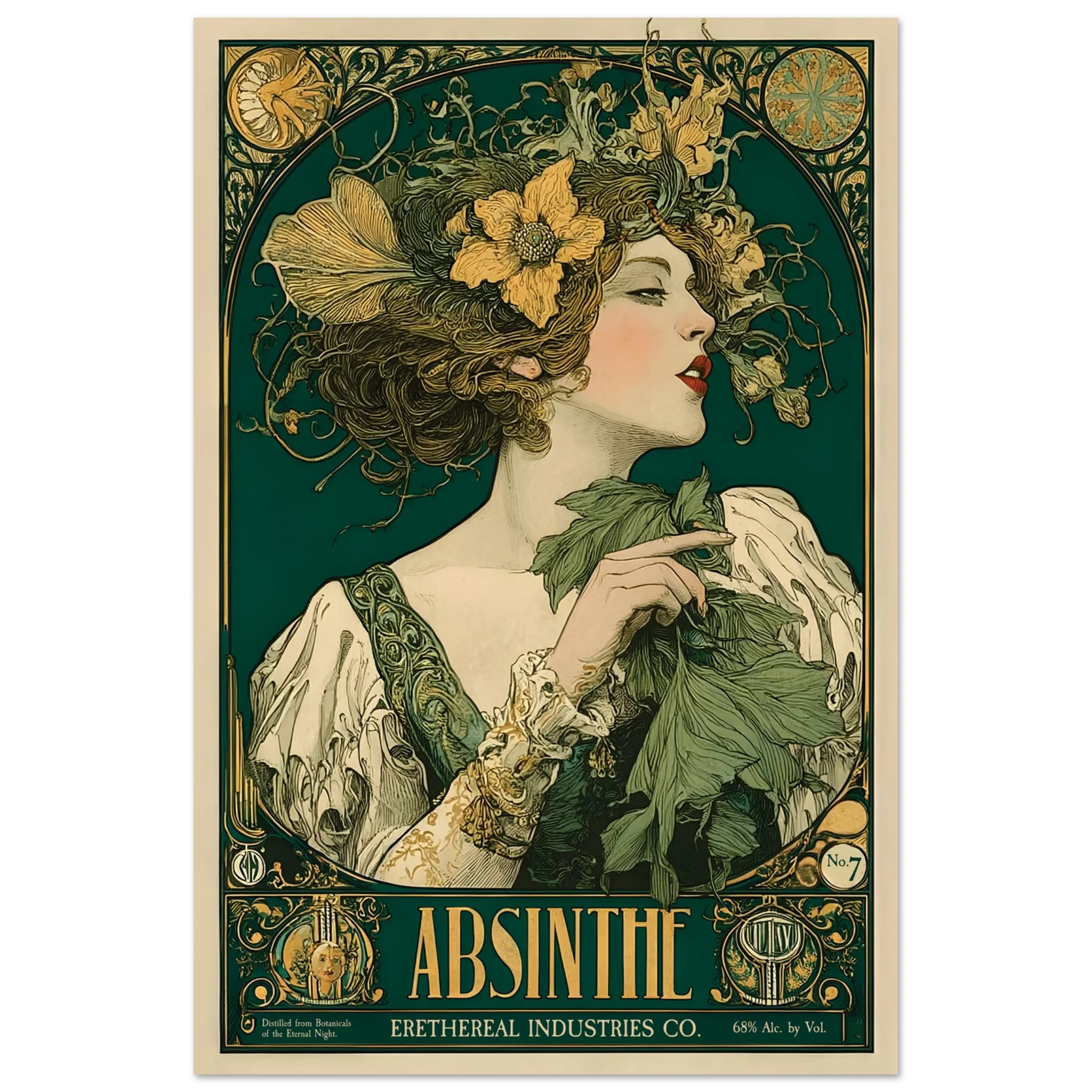 L’Absinthe d’Ombre - Poster & Framed Print - Image 5