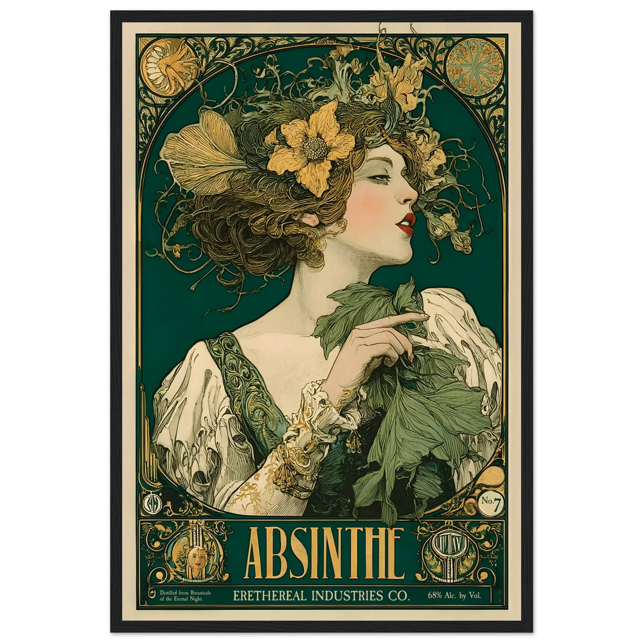 L’Absinthe d’Ombre - Poster & Framed Print - Image 6