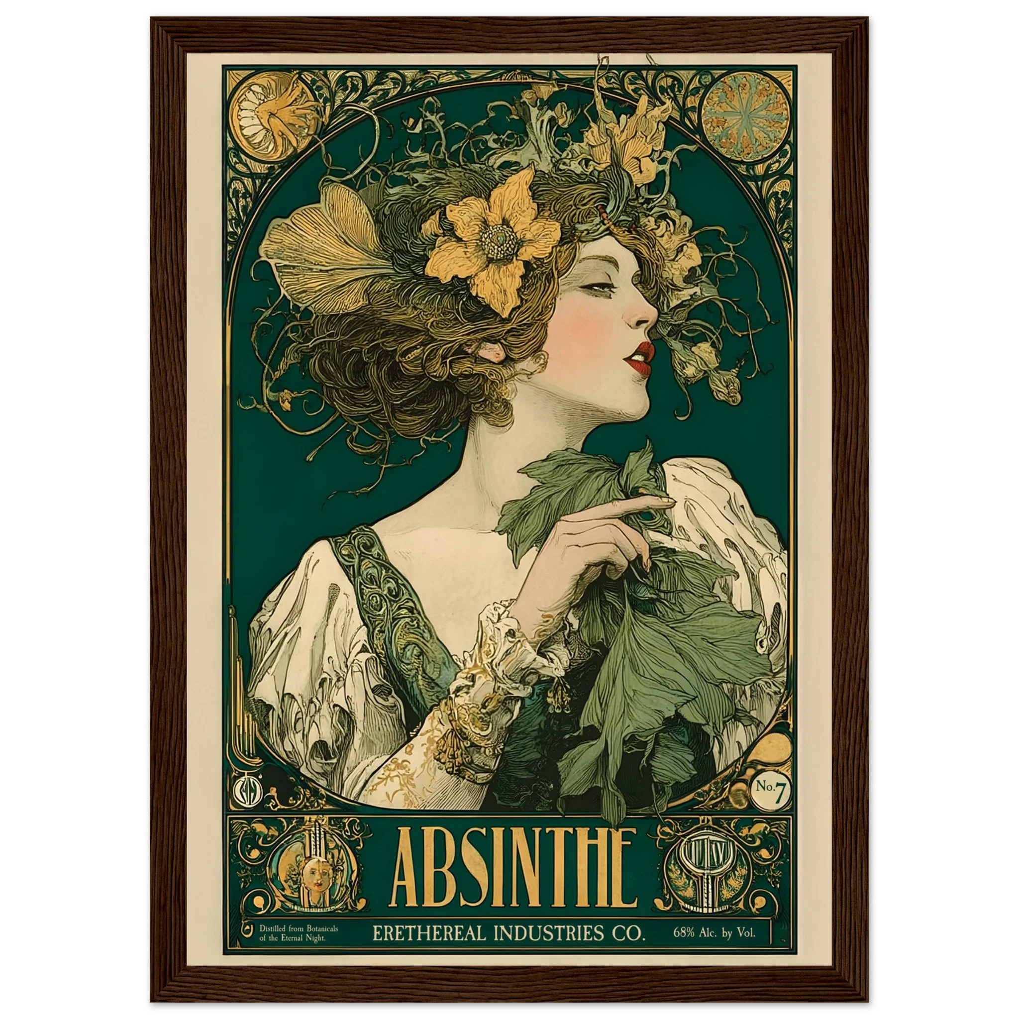 L’Absinthe d’Ombre - Poster & Framed Print - Image 7