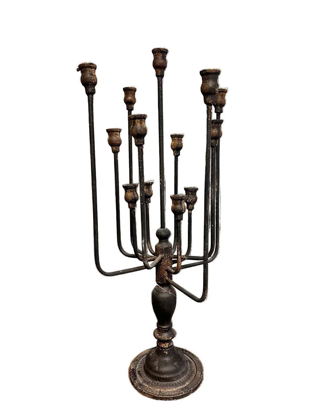The Hydra Candelabra – Vintage 13-Flame Iron Centerpiece - Image 4