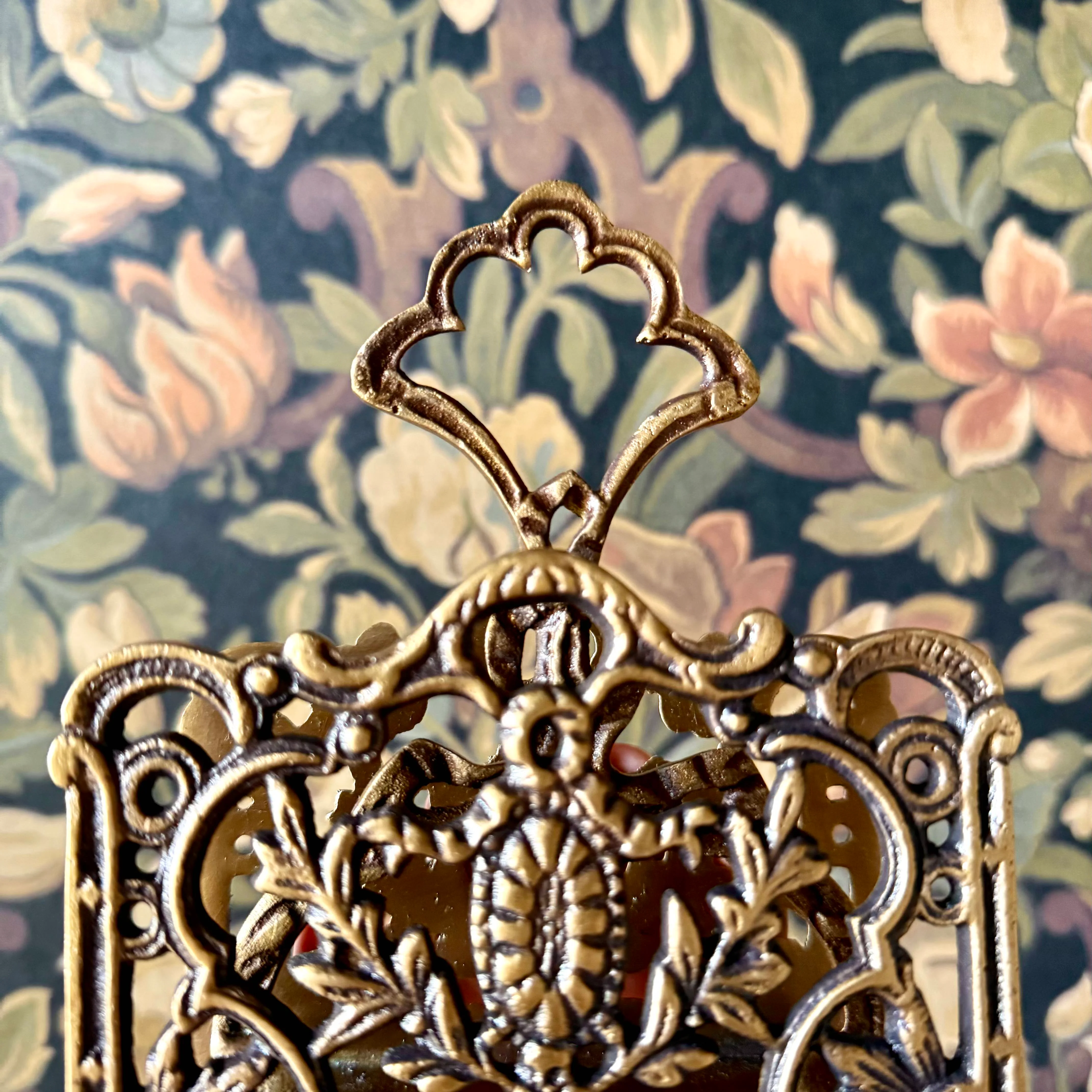 Brass Napkin & Letter Holder - Image 2