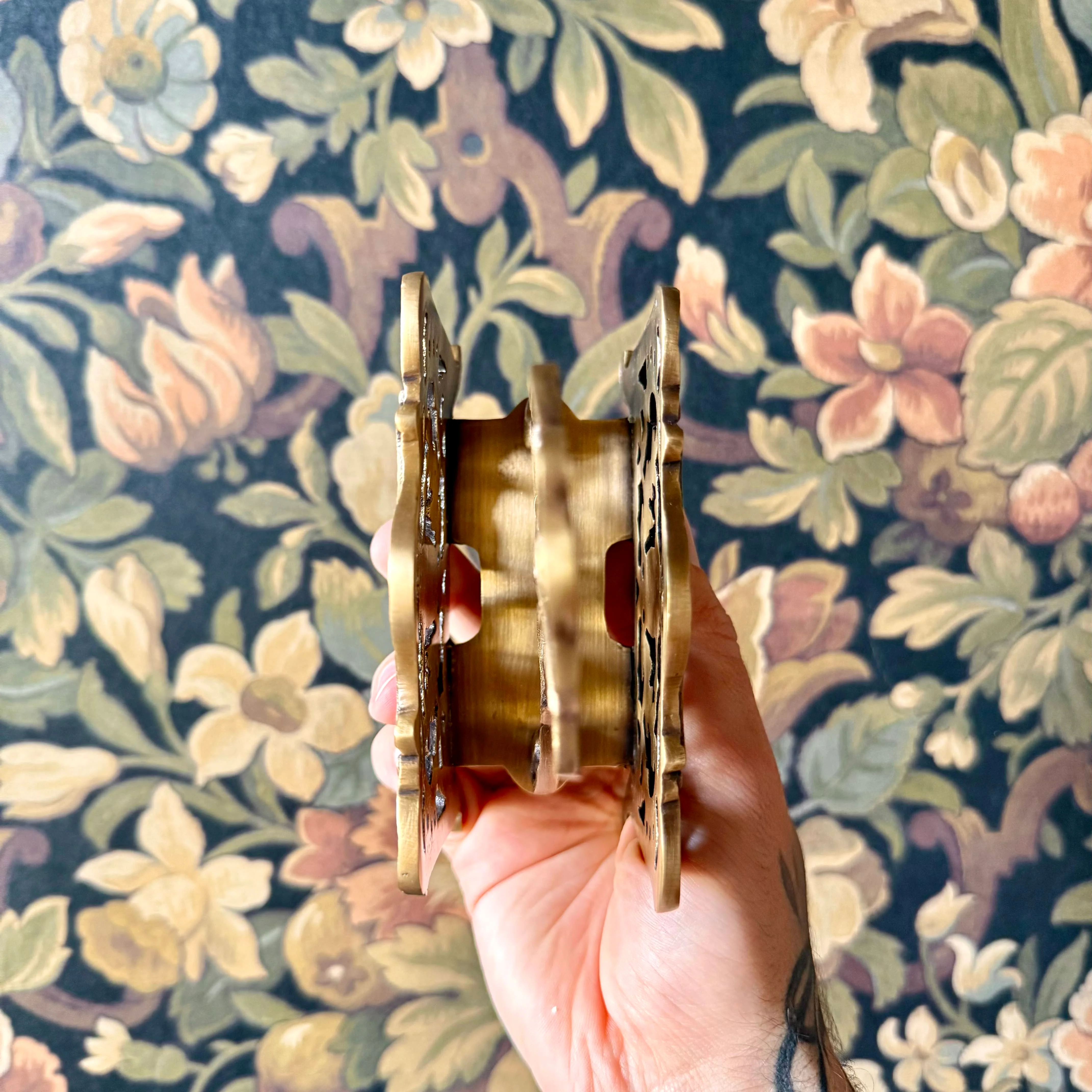 Brass Napkin & Letter Holder - Image 3