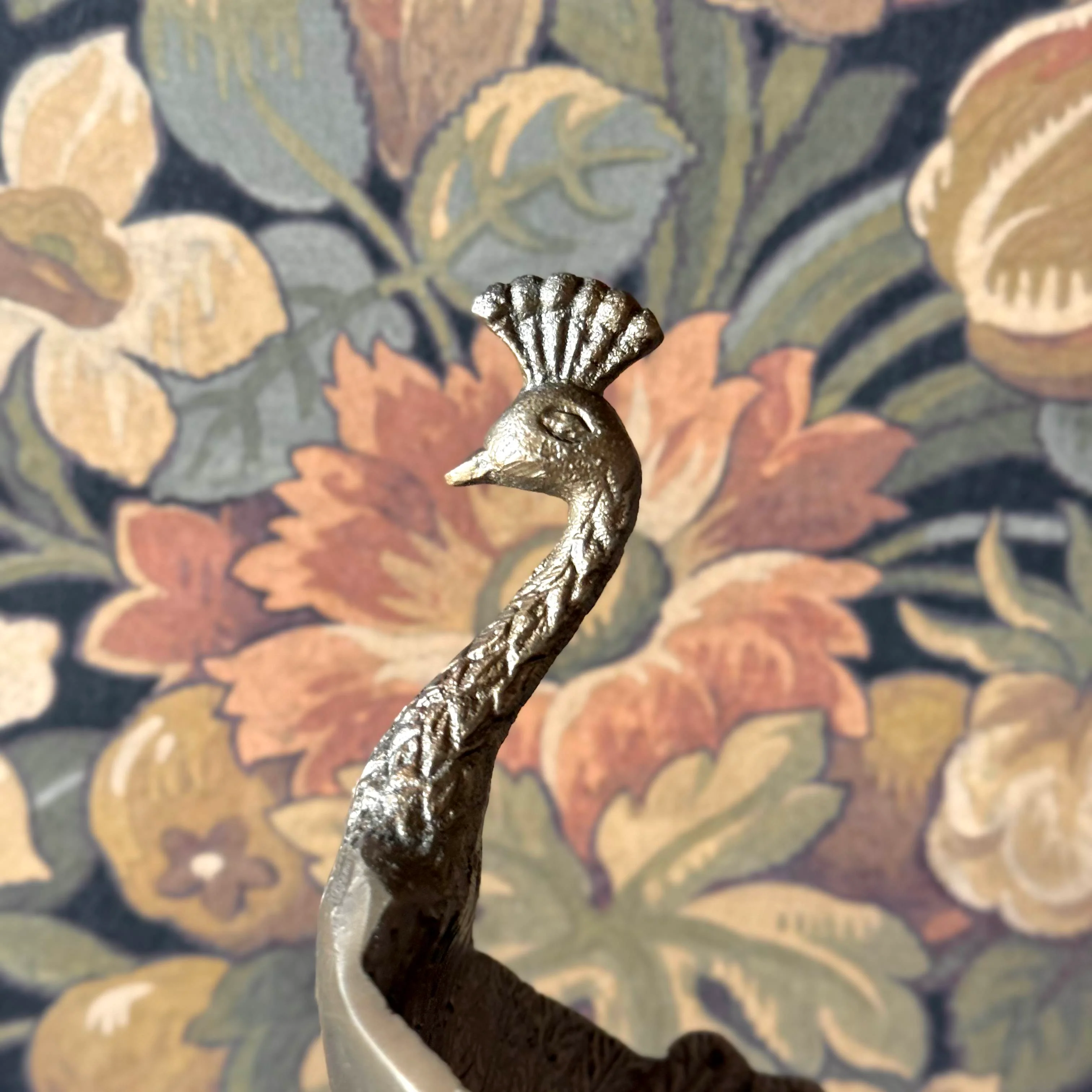 Brass Peacock Jewelry Tray - Image 4