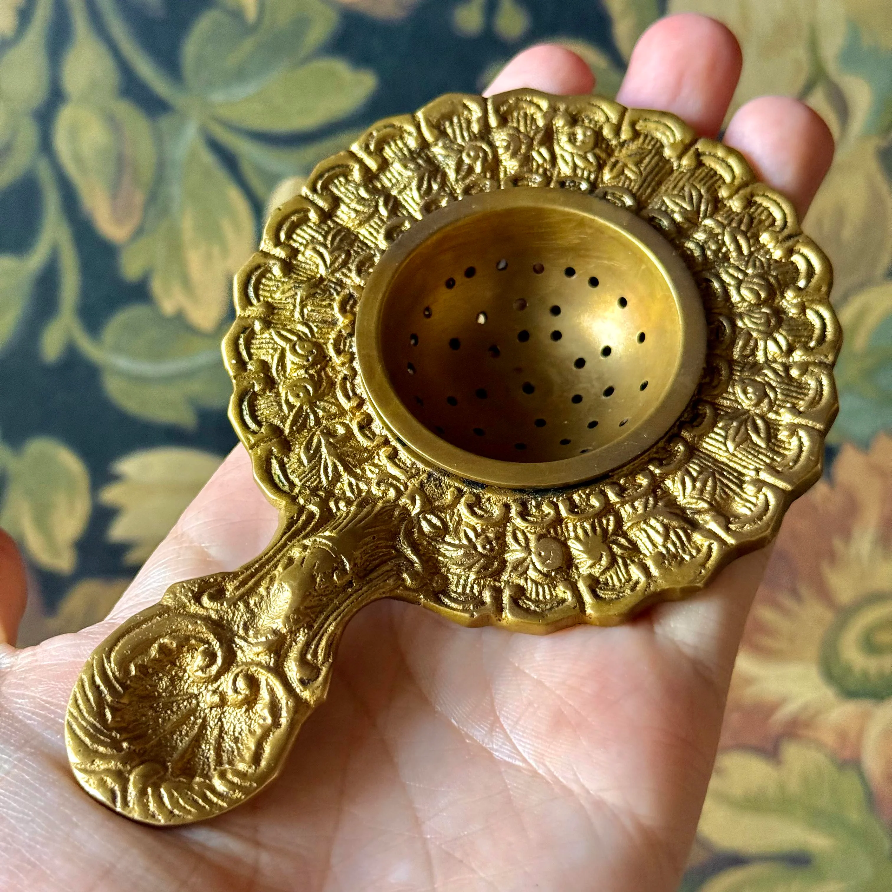 Brass Tea Strainer - Image 2