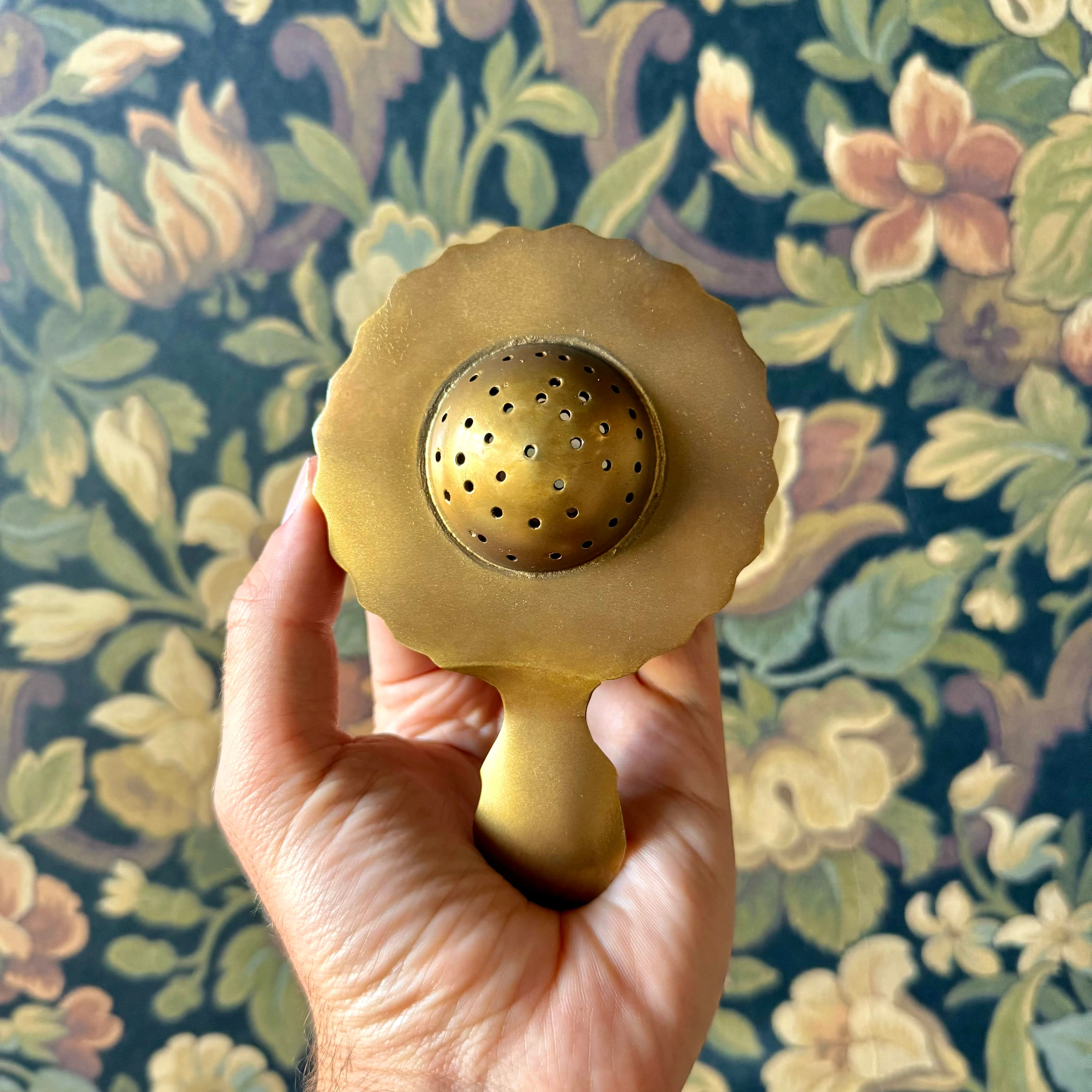 Brass Tea Strainer - Image 3