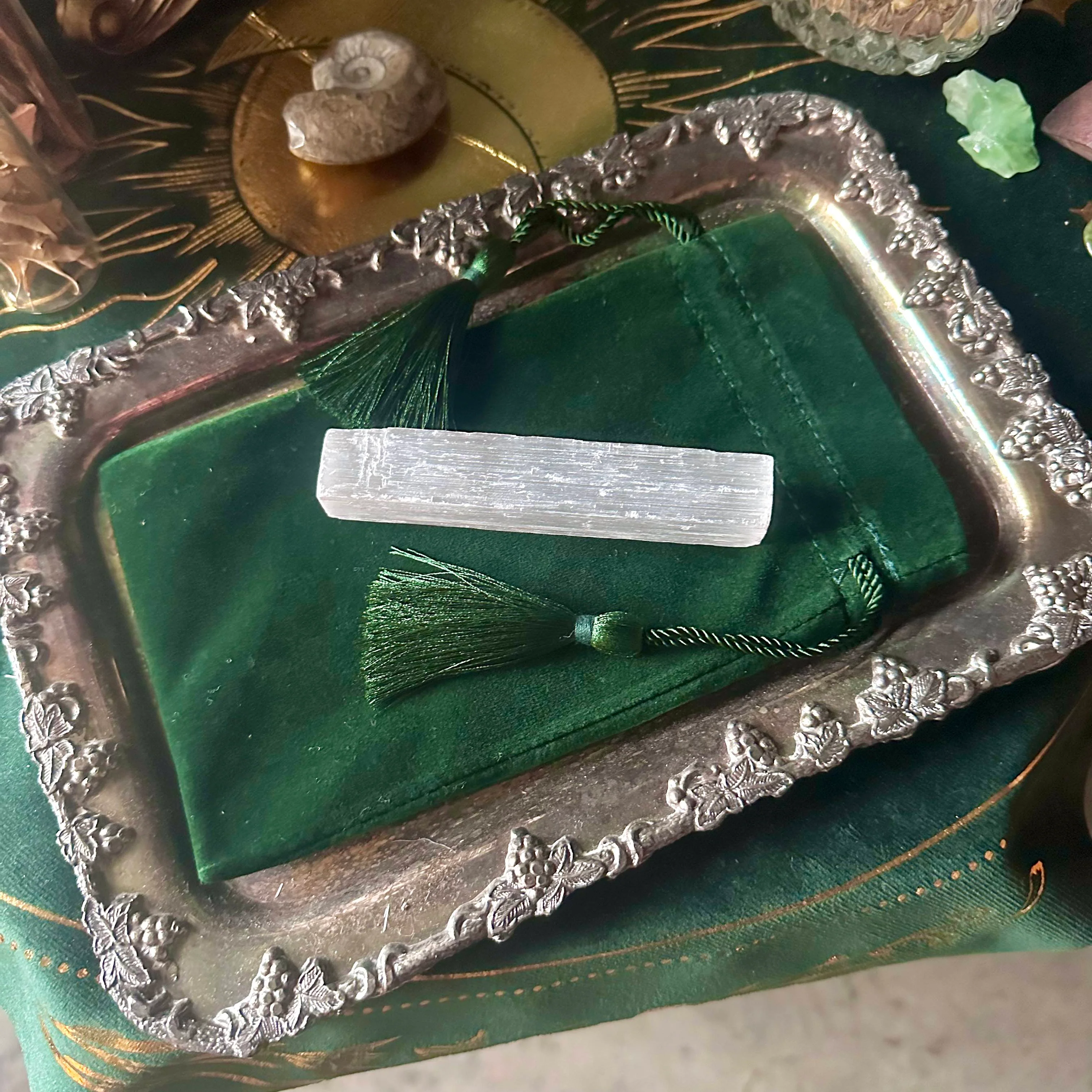Velvet Crystal Pouch - Image 3
