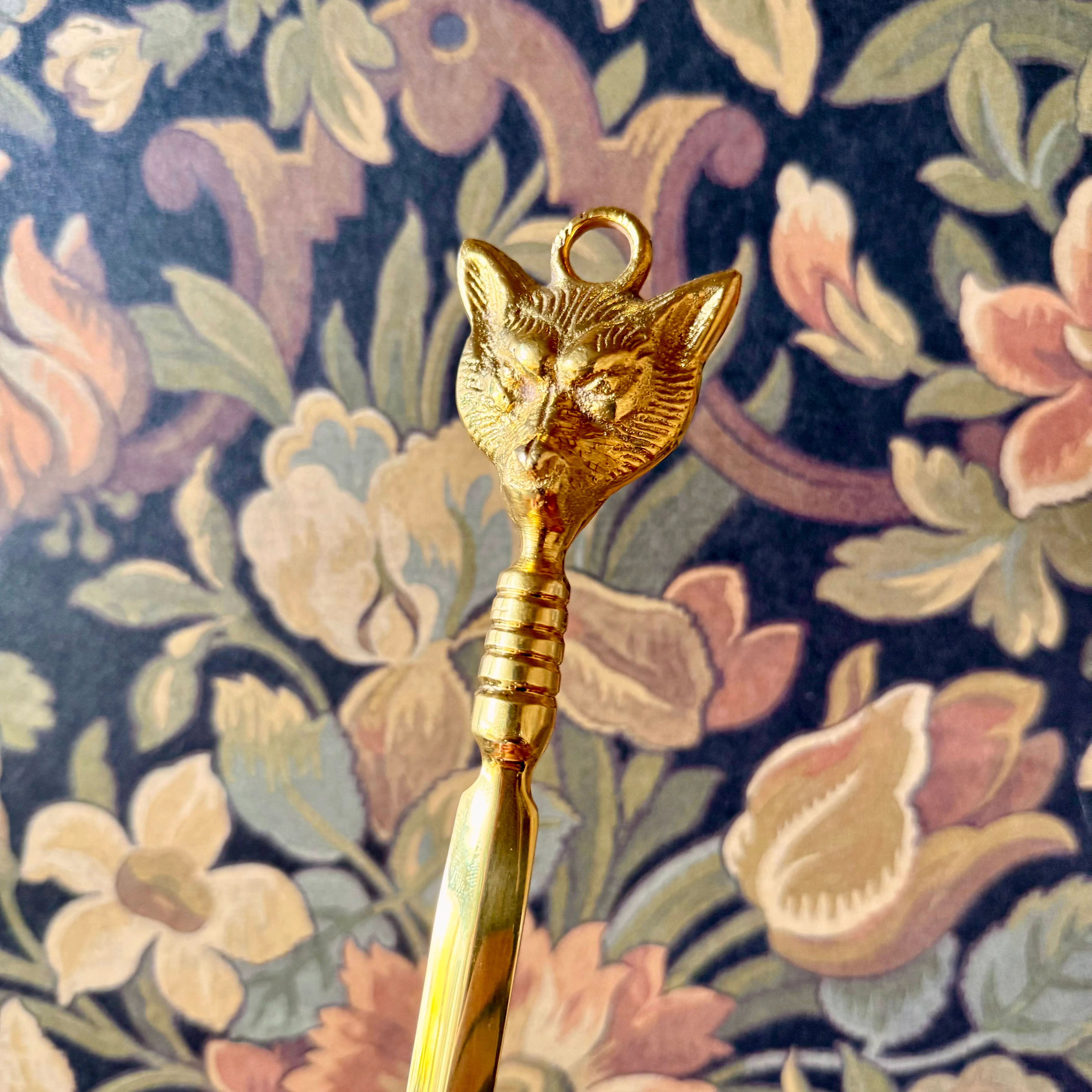 Brass Fox Letter Opener - Image 3