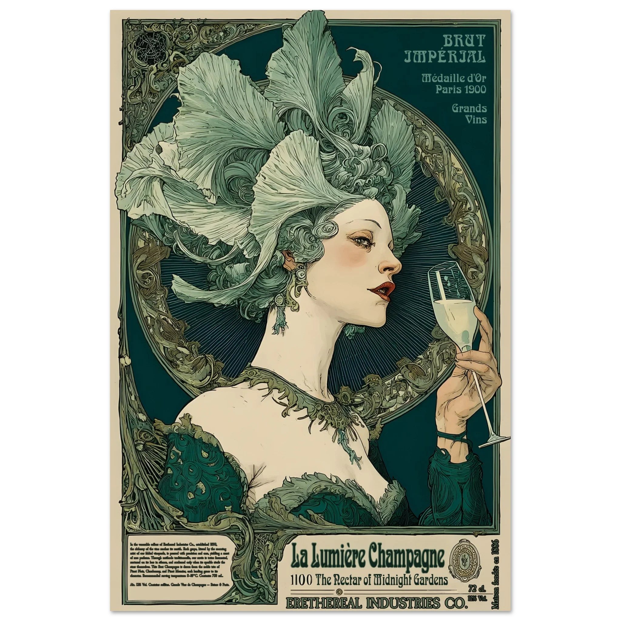 La Lumière Champagne - Poster & Framed Print - Image 10