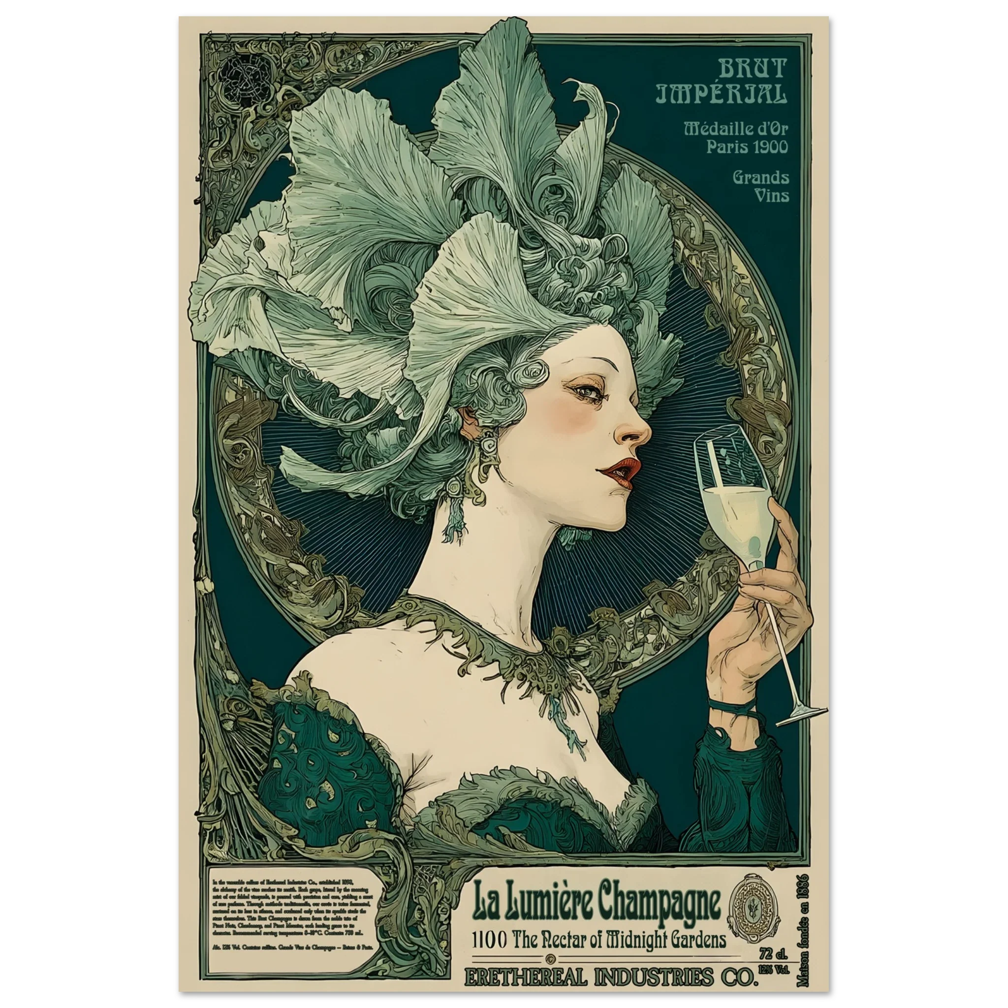 La Lumière Champagne - Poster & Framed Print - Image 11