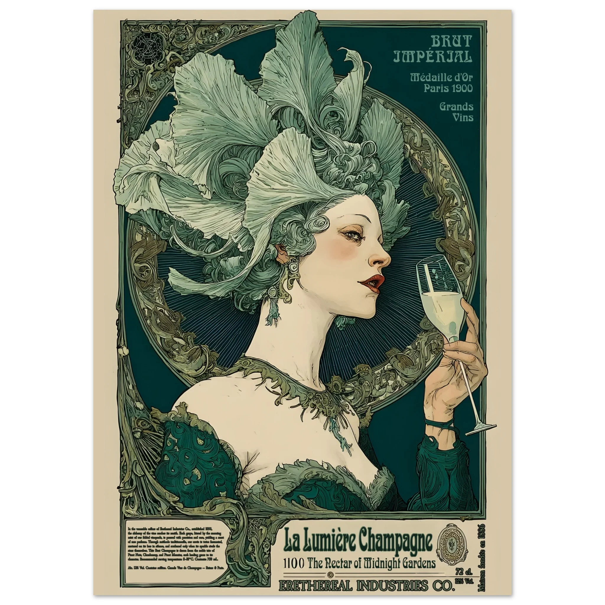 La Lumière Champagne - Poster & Framed Print - Image 14