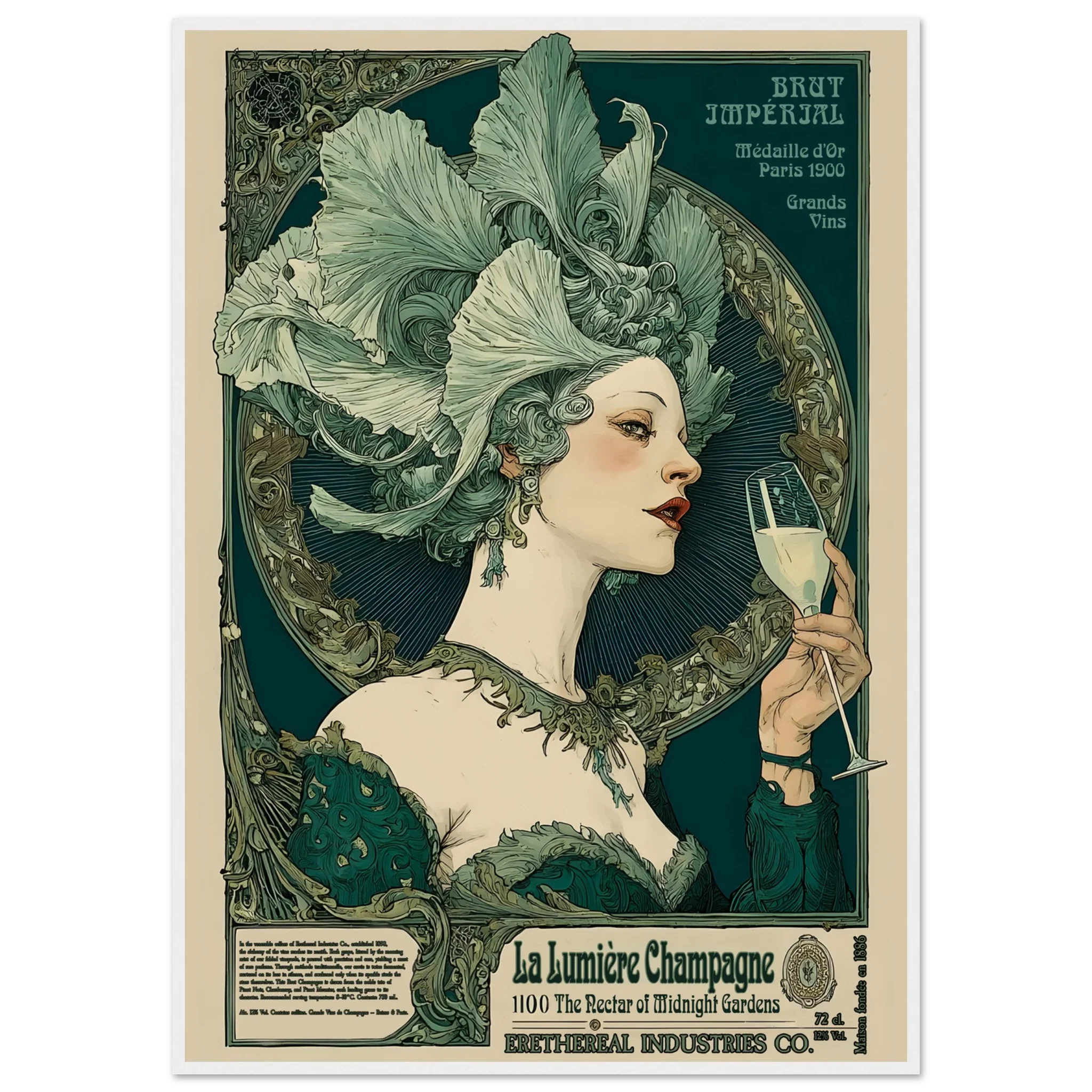 La Lumière Champagne - Poster & Framed Print - Image 5