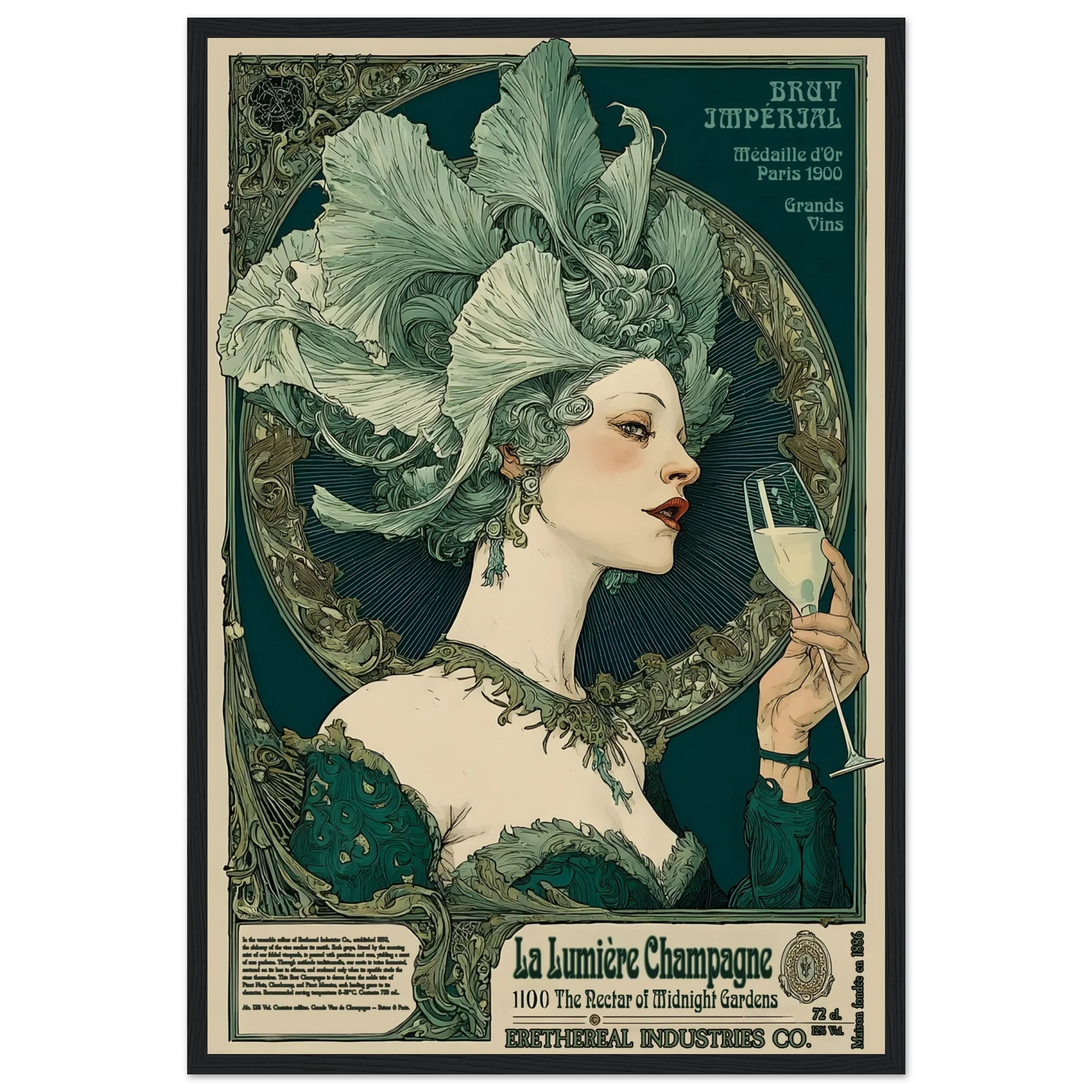 La Lumière Champagne - Poster & Framed Print - Image 6