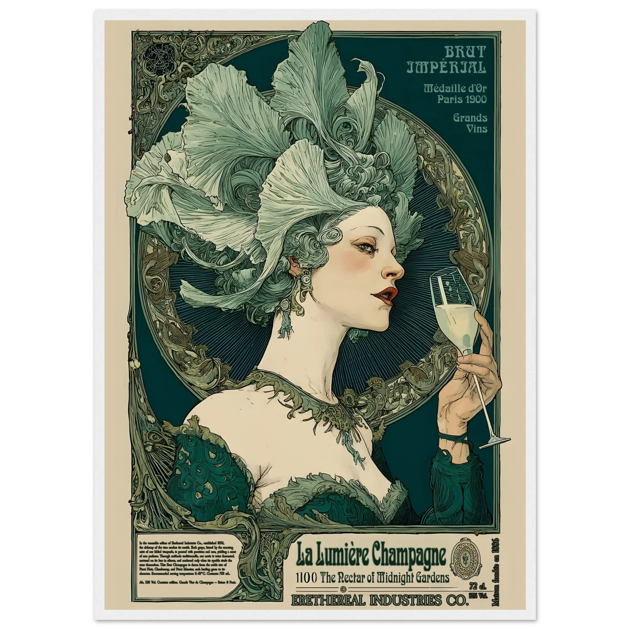 La Lumière Champagne - Poster & Framed Print - Image 9