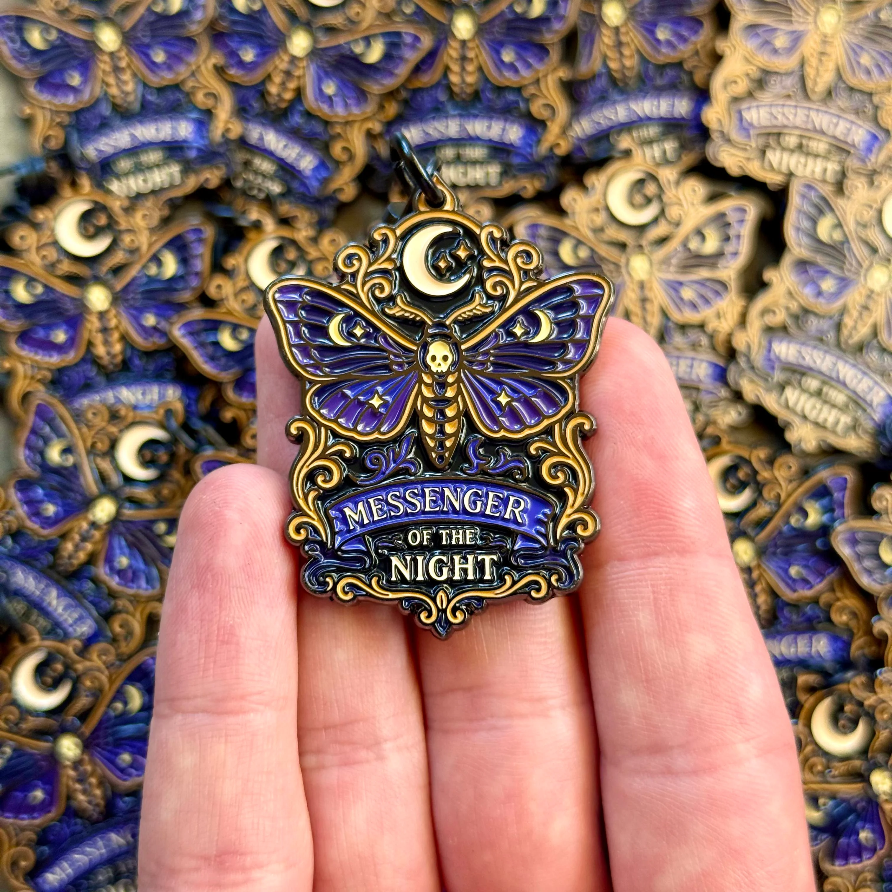 Messenger of the Night Keychain - Image 3