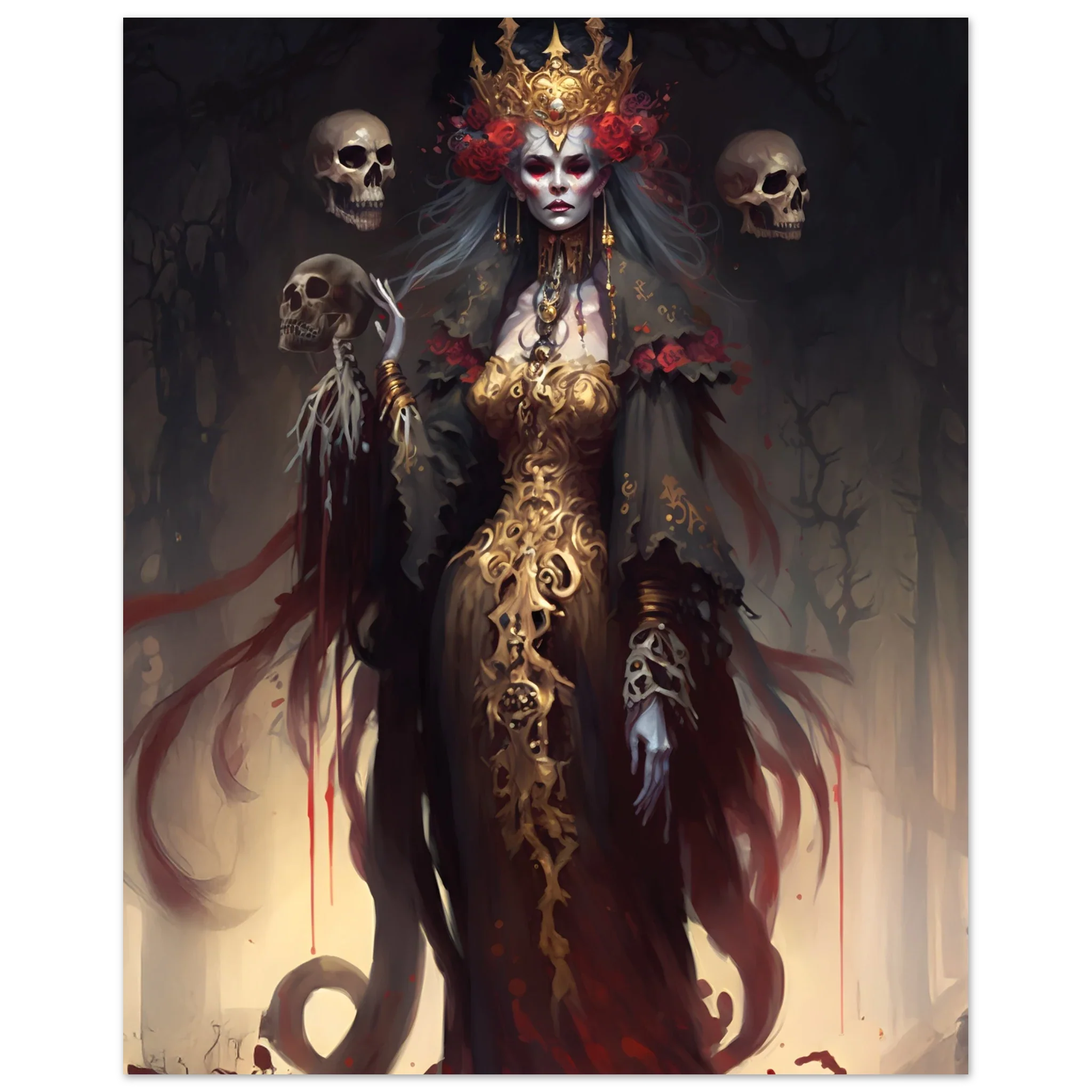 Santa Muerte - Art Print - Image 4