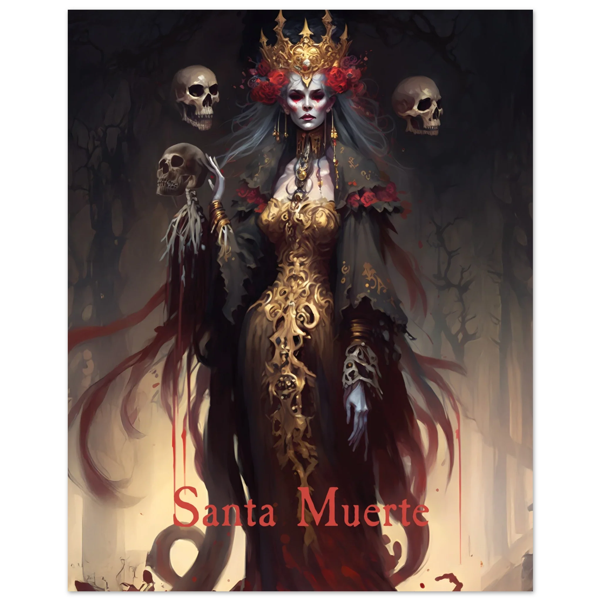 Santa Muerte - Art Print - Image 6