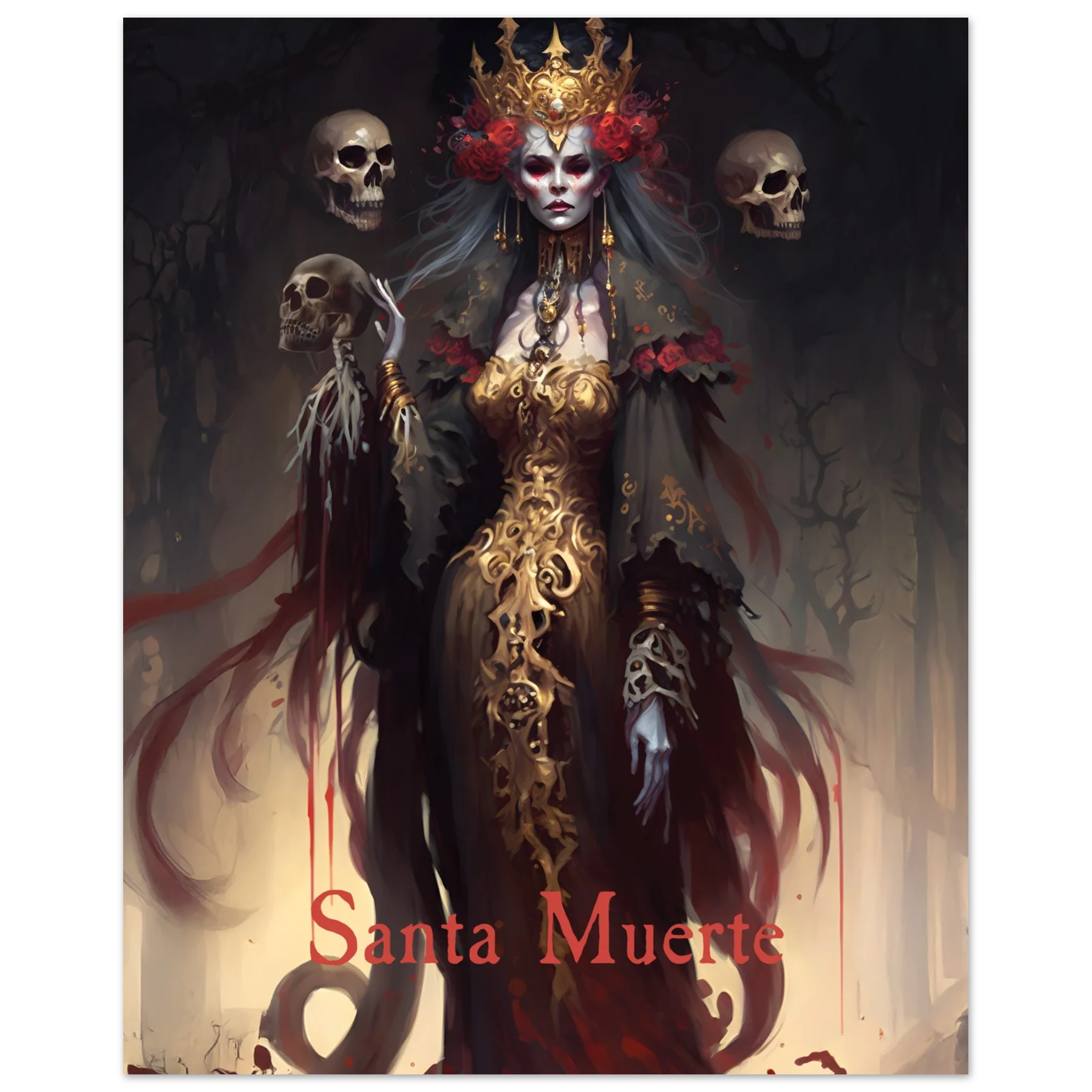 Santa Muerte - Art Print - Image 8
