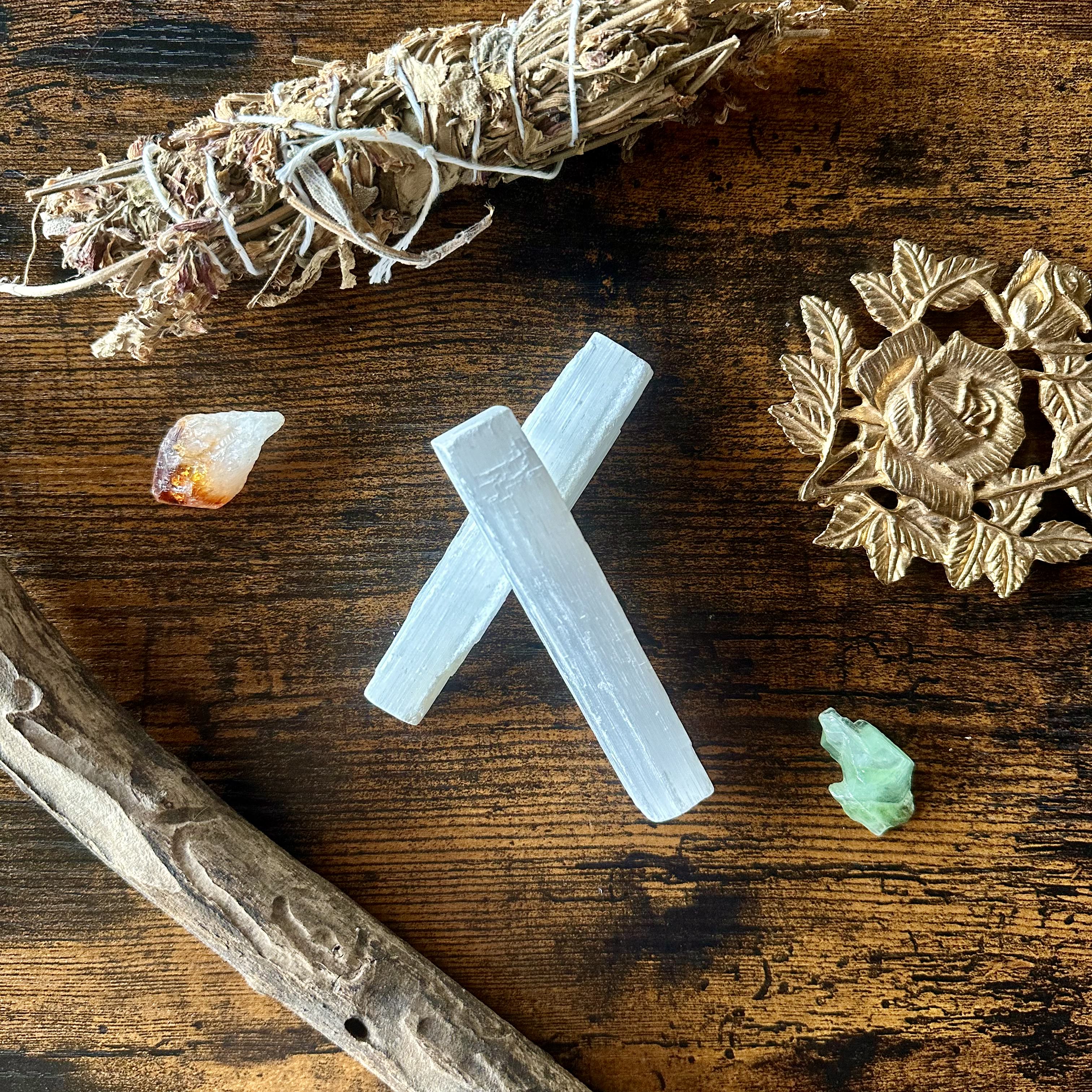 Selenite Crystal Wand - Image 3