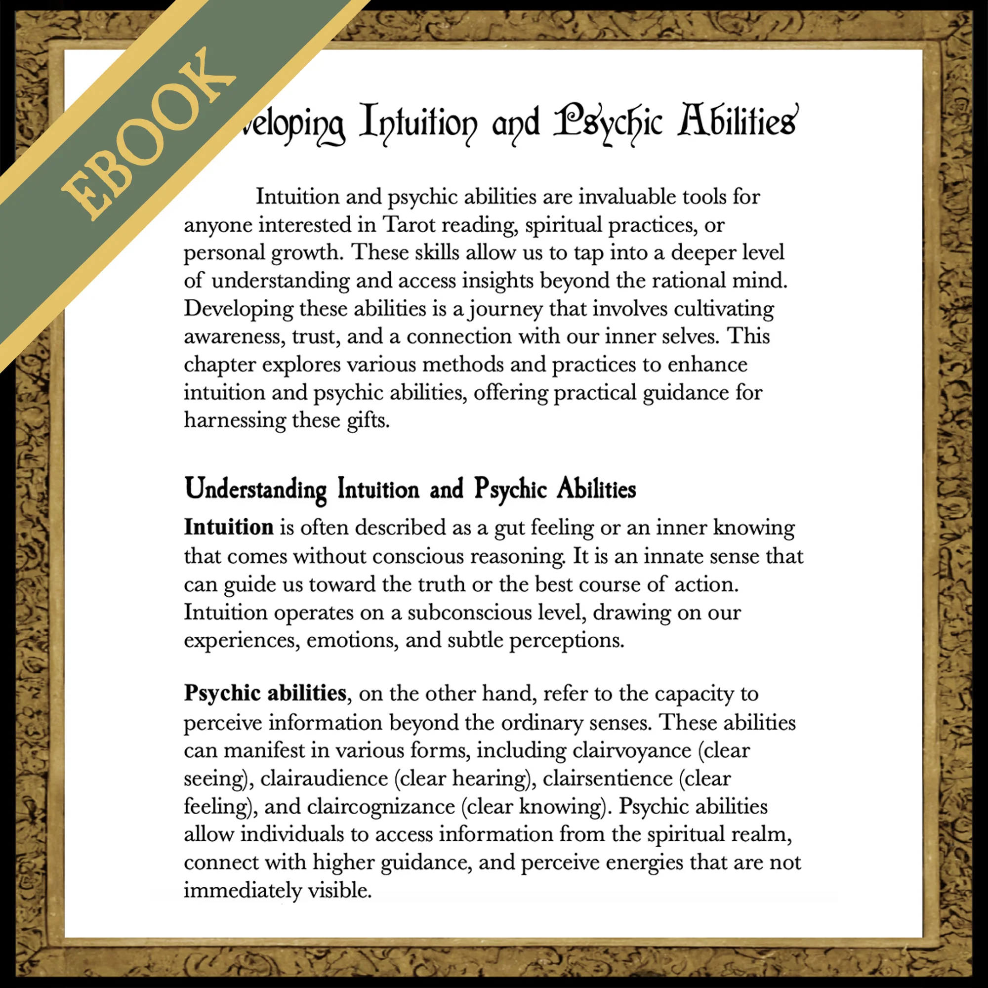 Shadow Work Tarot Deck E-Guidebook (Expanded Edition) - Image 4